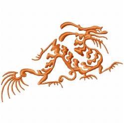 Dragoes Embroidery Design 4 Dragoes Embroidery Design 4